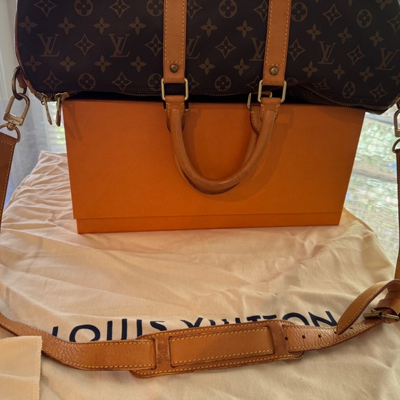 Louis Vuitton keep all Bandouliere Monogram Bag 45 - Picture 8 of 10